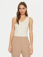 Koszulki i topy damskie - Guess Top W5RR18 Z34O0 Biały Regular Fit - miniaturka - grafika 1