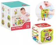 Zabawki sensoryczne - Kostka 7 W 1Manualna Sensoryczna Dla Dzieci - miniaturka - grafika 1