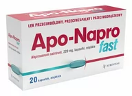 Leki przeciwbólowe - APOTEX Apo-Napro Fast 20 kapsułek  3398862 - miniaturka - grafika 1