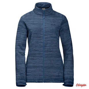 Kurtka Polarowa Jack Wolfskin Aquila Track Women Ocean Wave - Kurtki i kamizelki sportowe męskie - miniaturka - grafika 1