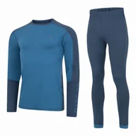 Bielizna sportowa męska - Zestaw męski Dare 2b Exchange IIII Baselayer Set Rozmiar: M / Kolor: ciemnoniebieski - miniaturka - grafika 1
