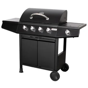 Grill gazowy 4 + 1 palnikowy MG661 9,3 kW czarny Floraland - Grille gazowe - miniaturka - grafika 1