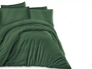 Pościel satyna bawełniana CIZGILI DARK GREEN/180x200 EXCLUSIVE POSAT/180X200/CIZDAGR - Pościel - miniaturka - grafika 1