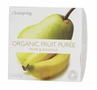 Desery dla dzieci - Clearspring Deser gruszka-banan BIO 200 g - miniaturka - grafika 1