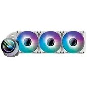 Tuning komputera - akcesoria - Chłodzenie wodne komputera Darkflash DX360 V2.6 ARGB 3x 120x120 (Biały) - miniaturka - grafika 1