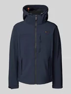 Kurtki męskie - Kurtka softshell z kieszeniami zapinanymi na zamek błyskawiczny - miniaturka - grafika 1