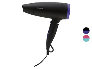 SilverCrest PERSONAL CARE Składana suszarka do włosów z jonizacją 1200 W/1600 W SRHK 1600 B1 - Suszarki do włosów - miniaturka - grafika 1