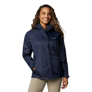 Damska kurtka przeciwdeszczowa Columbia Arcadia II Jacket dark nocturnal - M - Kurtki damskie - miniaturka - grafika 1