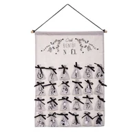 Ozdoby bożonarodzeniowe - Kalendarz adwentowy do własnoręcznego wypełnienia - miniaturka - grafika 1