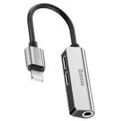 Adaptery i przejściówki - Adapter Baseus Lightning Lightning Jack 3,5 mm CALL52-S1 - miniaturka - grafika 1