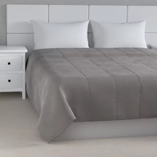 Dekoria Narzuta pikowana w pasy Velvet 260 x 240 cm gołębi szary szer.260 × dł.240 cm Velvet Narzuta pikowana w pasy Velvet 260 x 240 cm gołębi szary szer.260 × dł.240 cm Velvet - Narzuty - miniaturka - grafika 1