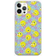 Etui i futerały do telefonów - ERT GROUP etui na telefon Iphone 12/12 PRO, case oryginalny i oficjalnie licencjonowany przez Looney Tunes, wzór Tweety 011, optymalnie dopasowane, plecki z TPU - miniaturka - grafika 1