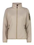 Kurtki damskie - CMP Kurtka polarowa w kolorze beżowym - miniaturka - grafika 1