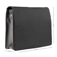 Torby męskie - Duża torba na ramię Visconti Harvard V-16054 XL - czarna - miniaturka - grafika 1