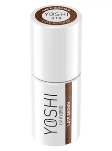 Yoshi - Lakier Hybrydowy 318 Late Brown 6ml - Lakiery hybrydowe - miniaturka - grafika 2