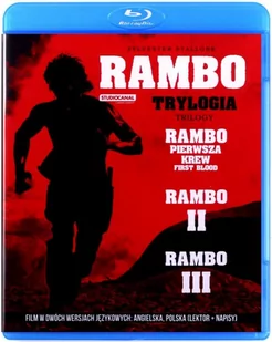 Rambo. Trylogia - Filmy akcji Blu-Ray - miniaturka - grafika 1