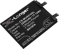 Baterie do telefonów - TECHTEK Baterie kompatybilny z [Xiaomi] Black Shark 5 Pro 5G, Black Shark 5S zastępuje BS10FA - miniaturka - grafika 1