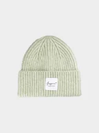 Czapki damskie - 4F Czapka zimowa damska - zielona S - miniaturka - grafika 1