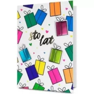 Kartki okolicznościowe i zaproszenia - Karnet B6 Urodziny - miniaturka - grafika 1