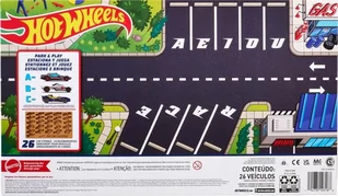 HOT WHEELS ABC RACERS zestaw 26 autek z literkami HKL76 - Samochody i pojazdy dla dzieci - miniaturka - grafika 1