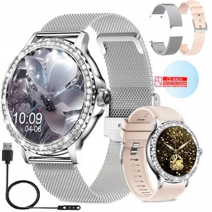 Smartwatch Zegarek Damski Rozmowy Powiadomienia Zdrowie Sport Puls - Smartwatch Smartwatch Zegarek Damski Rozmowy Powiadomienia Zdrowie Sport Puls - Smartwatch - miniaturka - grafika 1