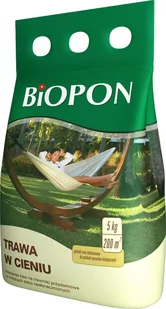 Biopon Trawa w cieniu, karton 5kg, marki - Trawy i trawniki - miniaturka - grafika 1