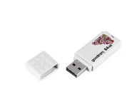 Pendrive - GOODRAM 64 MB USB 2.0 Biały z wzorem - miniaturka - grafika 1