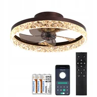 Lampy sufitowe - Wentylator Sufitowy Wiatrak Plafon Ring Led 50CM - miniaturka - grafika 1