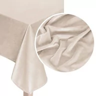 Obrusy i serwetki - Bieżnik 40x180 Dekoracyjny Velvet Soft Beżowy - miniaturka - grafika 1