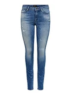 Spodnie damskie - ONLY Dżinsy damskie, Średni niebieski dżins, 33W x 32L - miniaturka - grafika 1