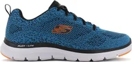 Trampki męskie - Skechers Flex Advantage 4.0 - Handor - Buty męskie Trampki Niebieski 232365-TLBK , Rozmiar: EU 42 US 9 - miniaturka - grafika 1