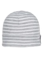 Czapeczki dla niemowląt - Döll Czapka beanie w kolorze szaro-białym - miniaturka - grafika 1