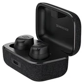 Słuchawki - Sennheiser Momentum True Wireless 3 Czarne - miniaturka - grafika 1