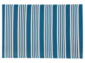 Dywany zewnętrzne - Beliani Dywan na zewnątrz niebieski 120 x 180 cm ELURU - miniaturka - grafika 1