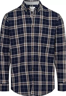 BRAX Męska koszula w stylu Daniel C Light flanelowa w kratkę, Tobacco, XXXL - Koszule męskie - miniaturka - grafika 1