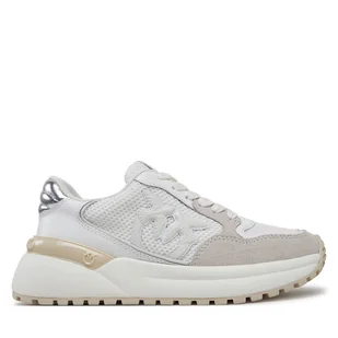 Sneakersy PINKO Gem 07 SS0055 P074 Biały - Sneakersy damskie - miniaturka - grafika 1