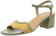 Sandały damskie - Geox Sandały damskie D New Eeraklia 50, pistacjowe/mustard, 37 EU, pistachio mustard, 37 eu - miniaturka - grafika 1