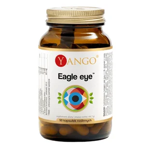 Yango Eagle Eye, 90 kapsułek roślinnych - Wzrok i słuch - miniaturka - grafika 1