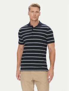Pierre Cardin Polo C5 21364.2111 Granatowy Regular Fit - Koszulki męskie - miniaturka - grafika 1