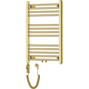 Mexen Mars grzejnik elektryczny 700 x 500 mm, 300 W, złoty - W110-0700-500-2300-50 - Grzejniki łazienkowe - miniaturka - grafika 1