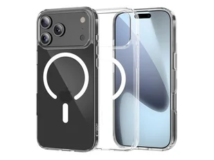 Etui Tech-Protect Flexair Hybrid MagSafe do Apple iPhone 17 Pro Clear - Etui i futerały do telefonów - miniaturka - grafika 2