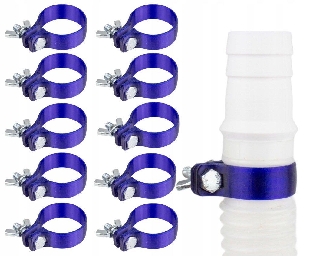Bestway 10x zacisk obejma opaska złączka do węża rury basenu intex ø 32 mm