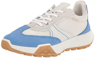 ECCO Damskie sneakersy retro W, biały - Wielokolorowa biała Regatta - 35 EU - Sneakersy damskie - miniaturka - grafika 1