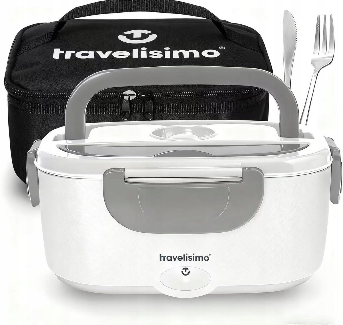 Lunch box, opaska do lunch boxa, torba na lunch TRAVELISIMO 1500 ml