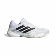 Buty sportowe męskie - Męskie buty tenisowe adidas Barricade 14 Tennis Shoes Ftwr White/Core Black EUR 44 2/3 - miniaturka - grafika 1