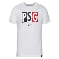 Koszulki sportowe męskie - Koszulka męska Nike Paris Saint-Germain T-shirt CD1192-100 - miniaturka - grafika 1