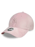 Czapki damskie - New Era Czapka z daszkiem New York Yankees Diamante Velour 9Forty 60595353 Różowy - miniaturka - grafika 1