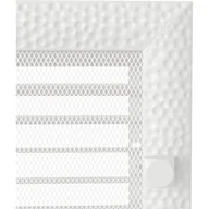 Kratki wentylacyjne - Parkanex kominkowa Venus biała żaluzja 17x49 kominek - miniaturka - grafika 1