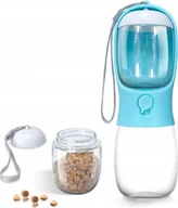 Sprzęt podróżny i transportery dla psów - Korbi PRZENOŚNA BUTELKA BIDON MISKA POIDŁO NA WODĘ KARMĘ JEDZENIE DLA PSA KOTA - miniaturka - grafika 1