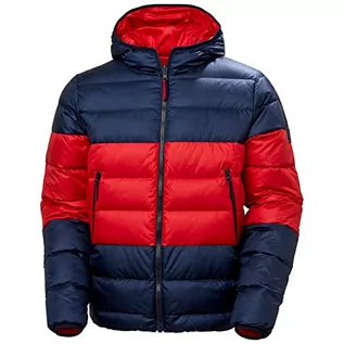 Kurtki męskie - Helly Hansen Helly-Hansen Męska kurtka puchowa Rwb dwustronna, granatowy, XL 53666 - grafika 1